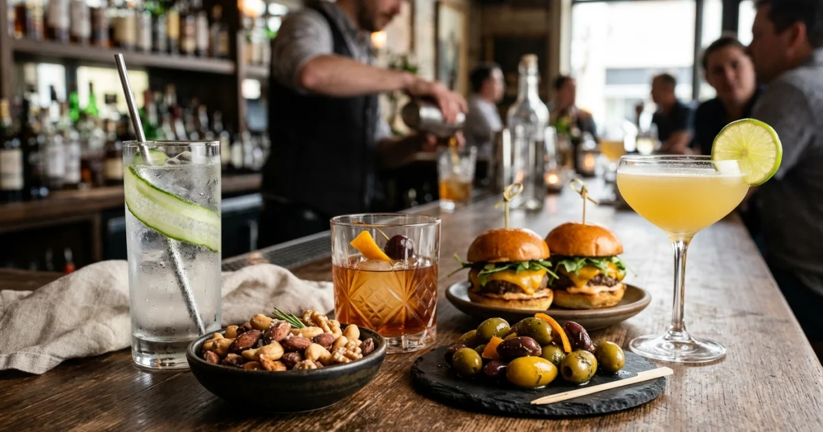 Bar Snacks That Actually Work With Cocktails