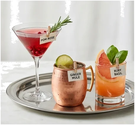 How should mocktails fit into a thoughtful host’s menu?