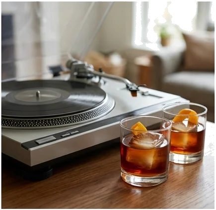 How to Host a Vinyl and Cocktail Night Without Turning It Into a Production