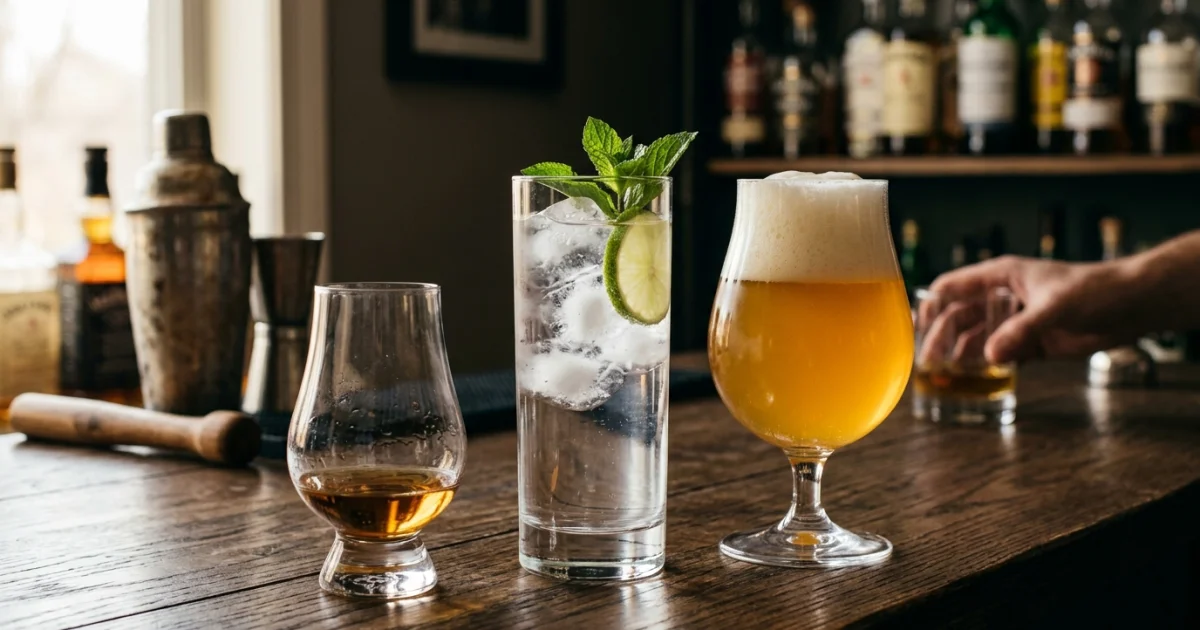 Why Glassware Changes the Way a Drink Feels