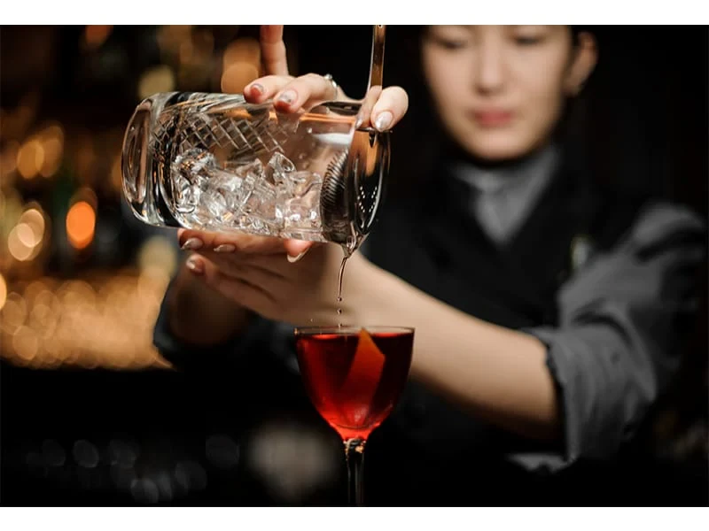 The screens for catching the ice